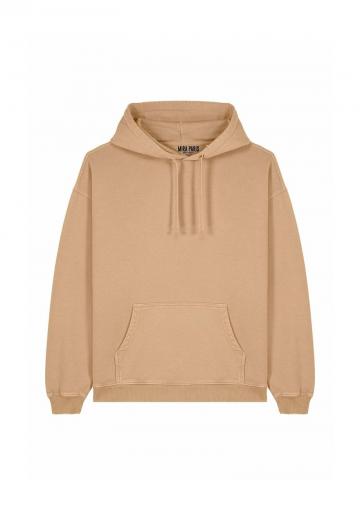 Пуловер с капюшоном