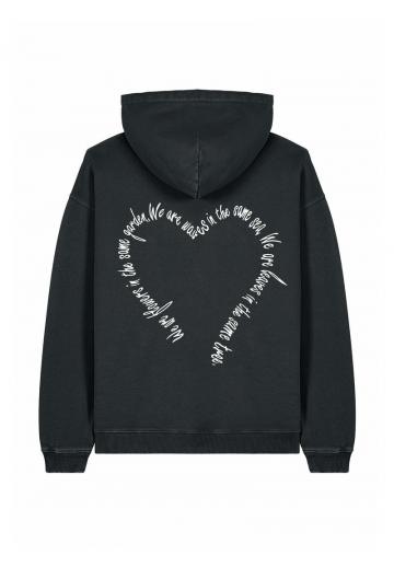 Пуловер с капюшоном