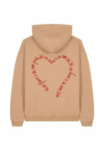 Пуловер с капюшоном