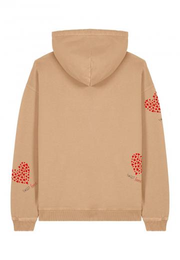 Пуловер с капюшоном