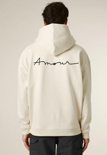 Пуловер с капюшоном