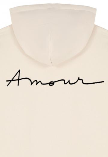 Пуловер с капюшоном