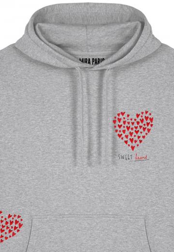 Пуловер с капюшоном