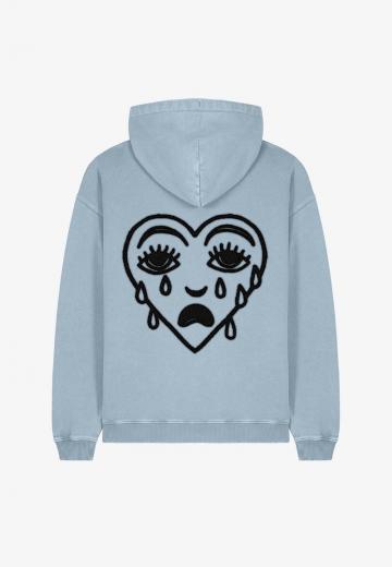 Пуловер с капюшоном