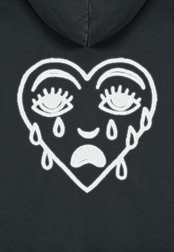 Пуловер с капюшоном