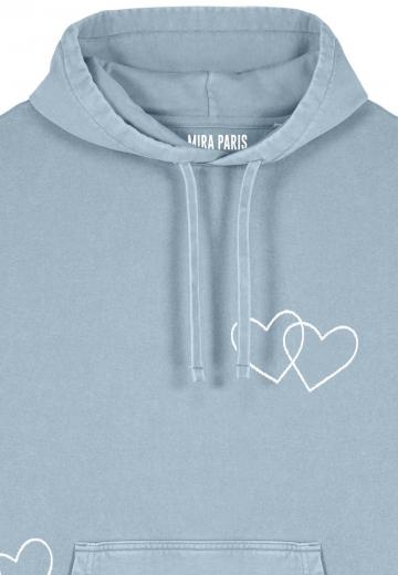 Пуловер с капюшоном