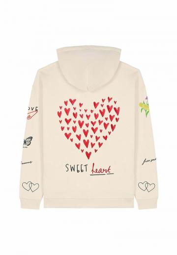 Пуловер с капюшоном