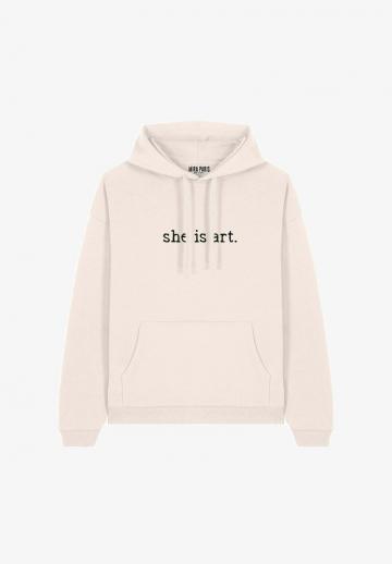 Пуловер с капюшоном