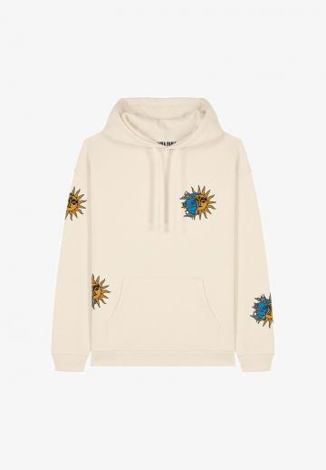 Пуловер с капюшоном