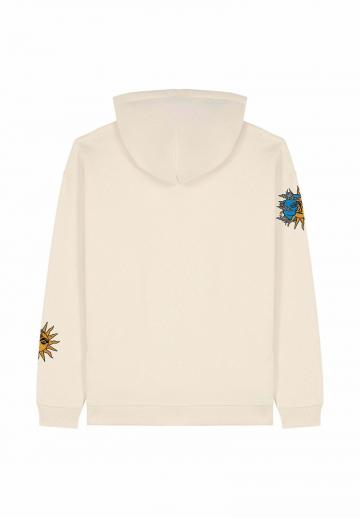 Пуловер с капюшоном