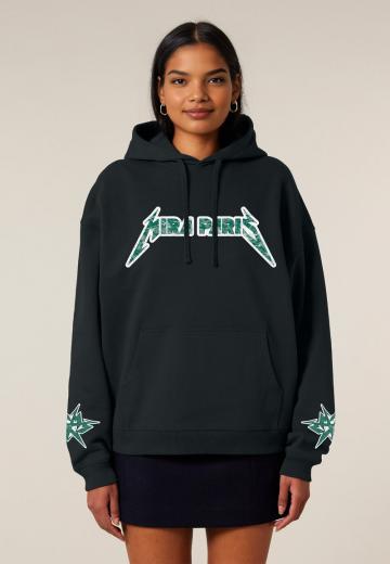 Пуловер с капюшоном