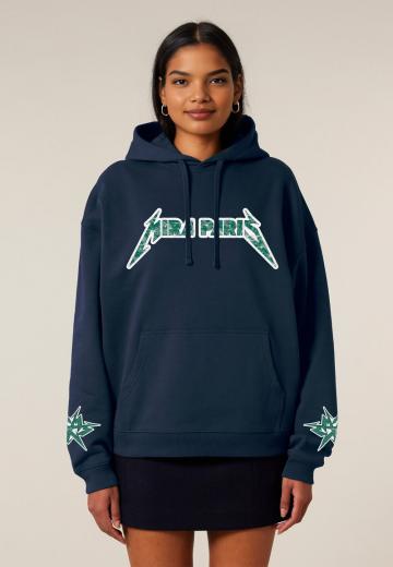 Пуловер с капюшоном