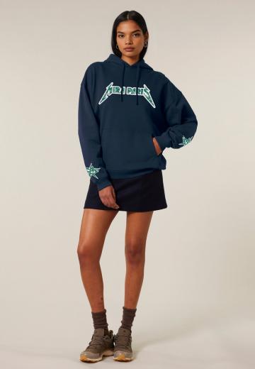 Пуловер с капюшоном