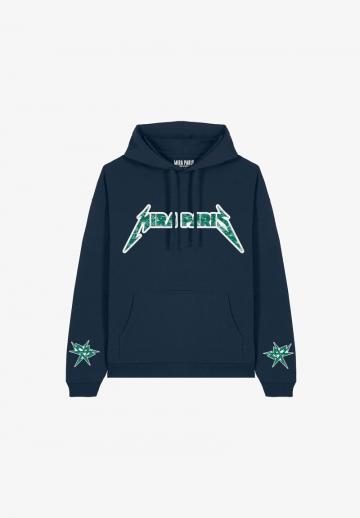 Пуловер с капюшоном