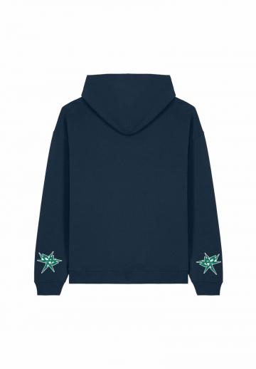 Пуловер с капюшоном