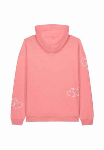 Пуловер с капюшоном