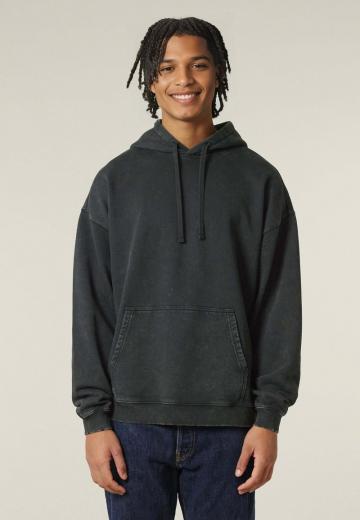 Пуловер с капюшоном