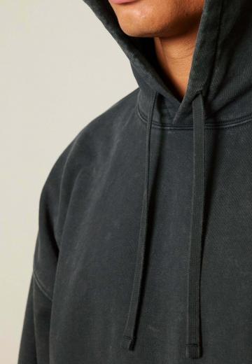 Пуловер с капюшоном