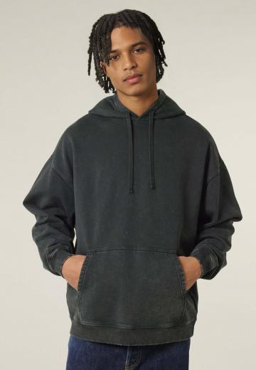 Пуловер с капюшоном