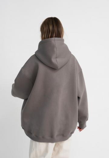 Пуловер с капюшоном