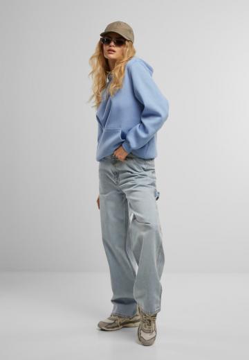 Пуловер с капюшоном