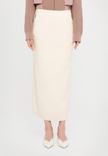 Кожаная юбка