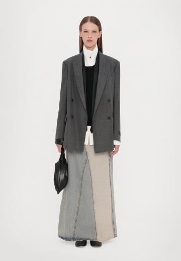 Длинный блейзер