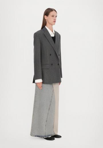 Длинный блейзер