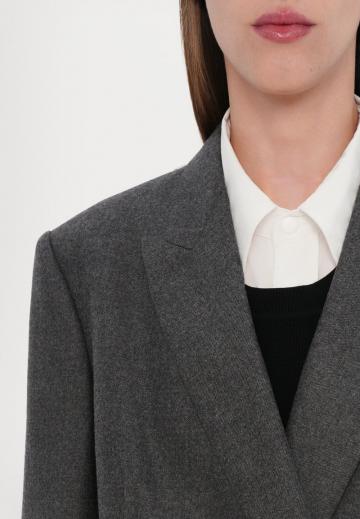 Длинный блейзер