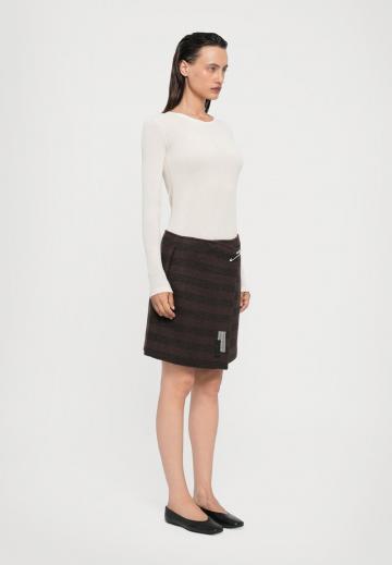 Вязаная юбка