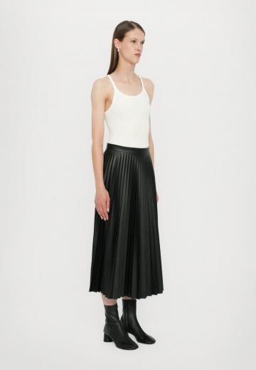 Кожаная юбка