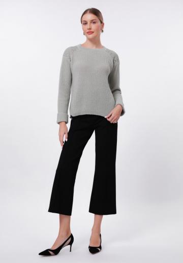 Длинный пуловер