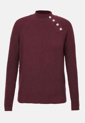 Пуловер в полоску