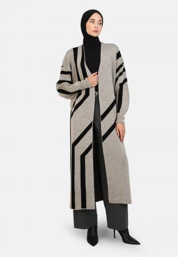 Длинный кардиган