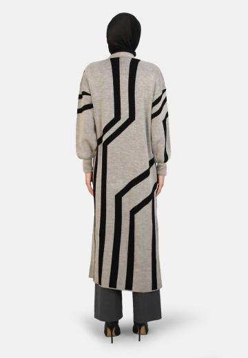 Длинный кардиган