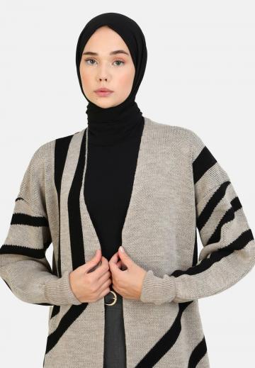 Длинный кардиган