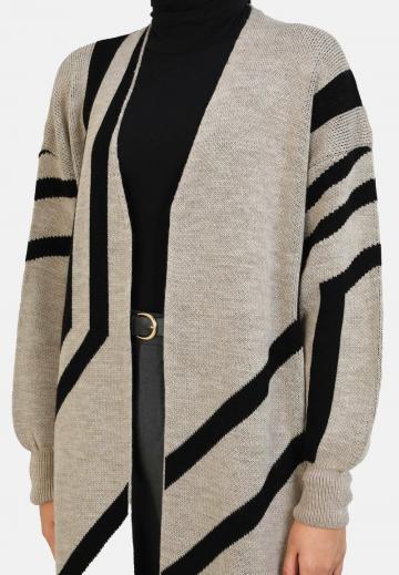 Длинный кардиган