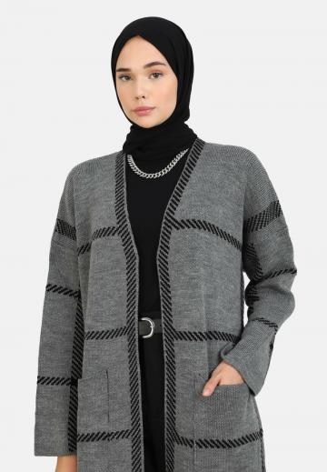 Длинный кардиган