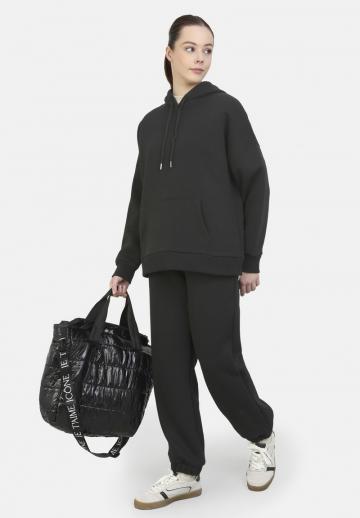 Пуловер с капюшоном