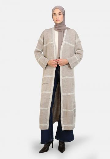 Длинный кардиган