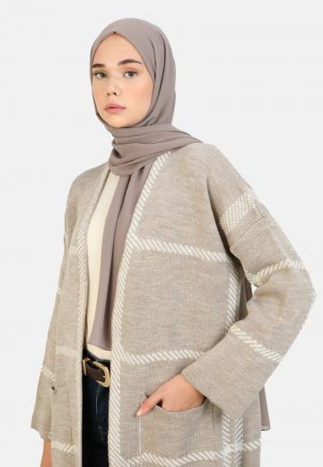 Длинный кардиган