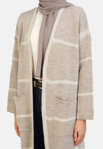 Длинный кардиган