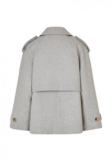 Шерстяное пальто