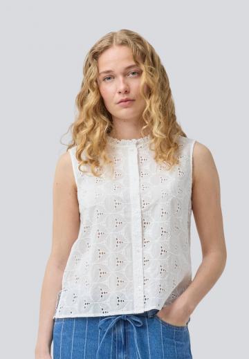Блузка без рукавов