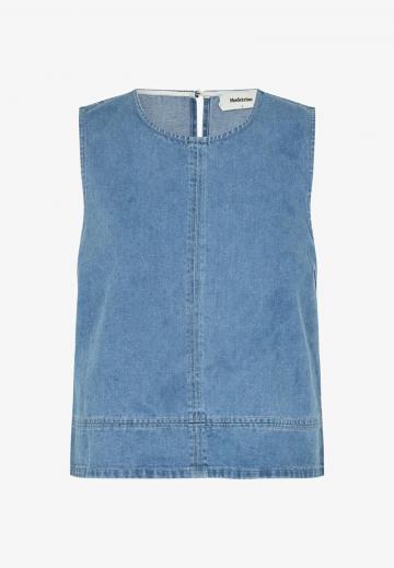 Джинсовая жилетка