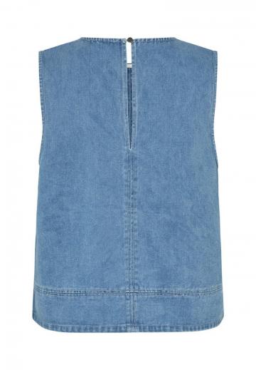Джинсовая жилетка