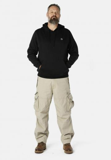 Брюки с накладными карманами