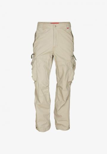 Брюки с накладными карманами