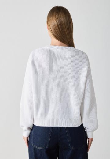 Длинный пуловер