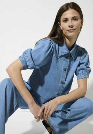 Джинсовая блузка